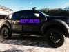 Ford Ranger PX PX2 Double Cab Matte Black Body Cladding (2012-2018)