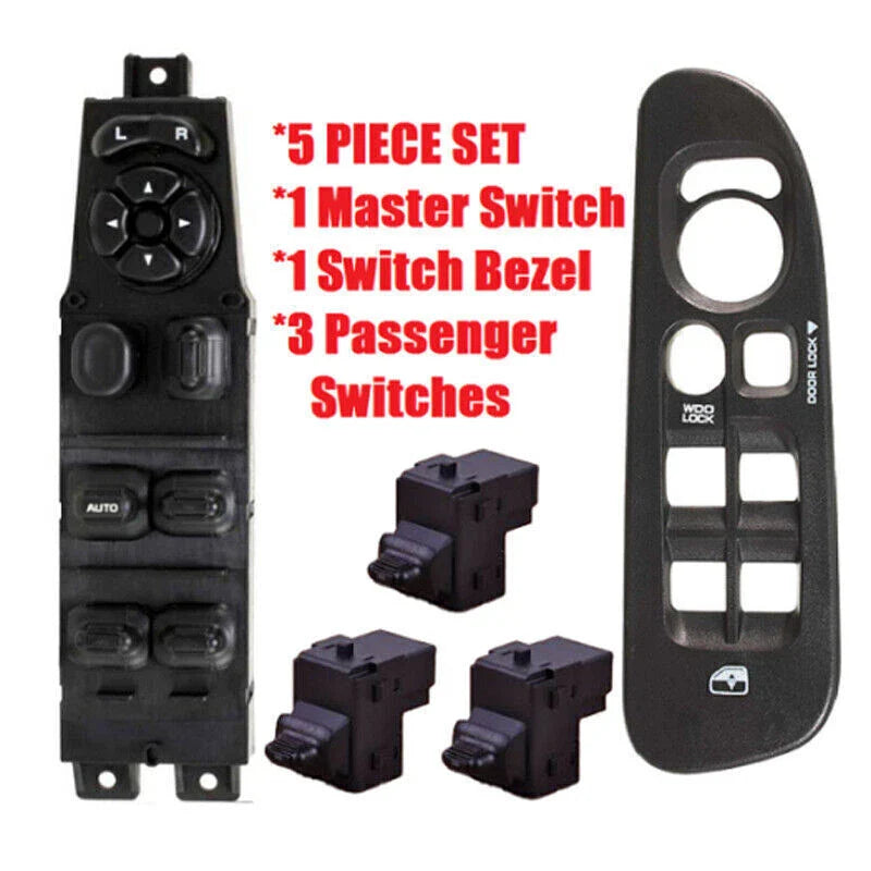 Dodge Ram 1500 Master Power Window Door Switch Bezel Control (2002-2010)