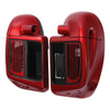 Harley Touring (2014-2023) Wicked Red / Twisted Cherry Lower Vented Fairings