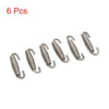 Motorcycle 6 Pcs Exhaust Muffler Pipe with Swivel Spring