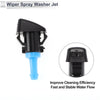 Jeep Windshield Washer Nozzle & 5 x Hose Connectors (2011-2018)