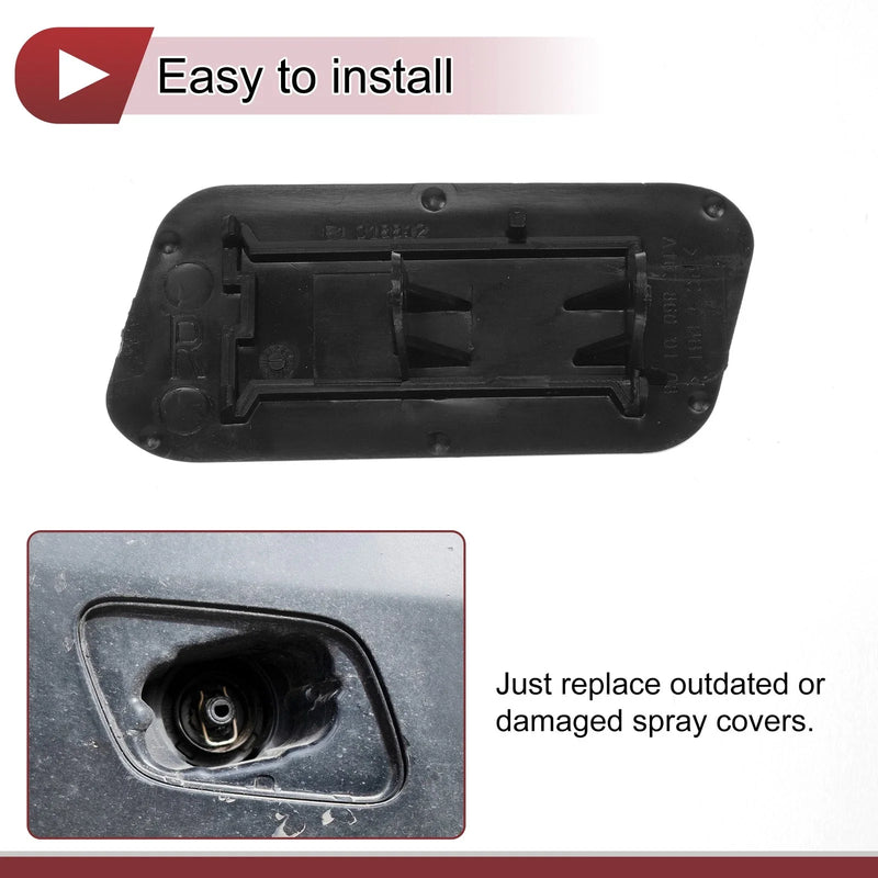 Mercedes-Benz ML500 (2002-2005) Black 1 x Front Right Washer Nozzle Cover