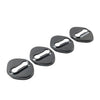 Honda, Toyota, Mazda, Hyundai Black Car Door Lock Protective Covers