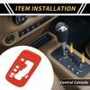 Jeep Wrangler JK Center Console Gear Shift Frame Panel Trim (2007-2018)