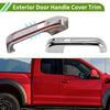 Ford F150 Silver Tone Exterior Door Handle Cover Trim