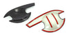 Nissan Navara D40 2 x Carbon Door Handle Bowl Covers (2005-2014)