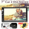 MP5 Car Radio Player Touch Screen 7'' Bluetooth Hands-free Card With Camera