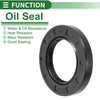 Oil Seal 35x58x8mm Seal Ring Rotary Shaft NBR Rubber 5 Pcs