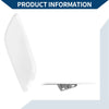 Honda Civic FB2 FB3 (2012-2013) 1 x White Front Right Washer Nozzle Cover