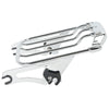 Harley Touring FLHR FLTR Chrome Two Up Luggage Rack (2009-2022)
