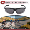 Motorcycle Riding Goggles Dark Gray Lens Black Frame Cycling Sunglasses