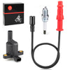 Polaris Ranger 500 Ignition coil w/Wire Cap & Spark plug (2008–2013)