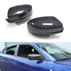 Dodge Charger 2 x Rear Side Mirror Cover Caps Carbon Fiber (2011-2022)
