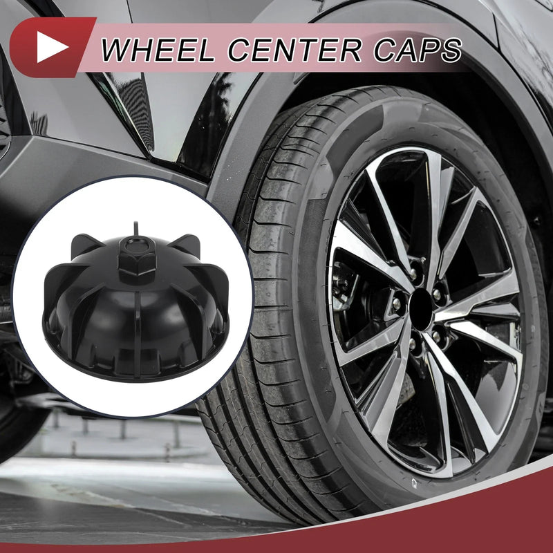 Mercedes Benz W205 (2015-2019) Black Plastic Car Wheel Center Caps 2 x