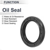 Car Oil Seal 28x40x5mm Rotary Shaft Seal Nitrile Rubber 5 Pcs