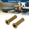 Motorcycle 1 Pair / 7/8" 22mm / Handlebar Grips Rubber Khaki