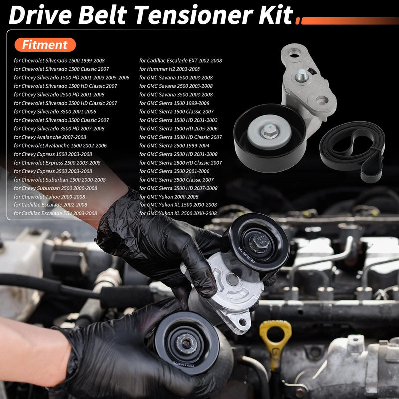Chevrolet Silverado 1500 Drive Belt Tensioner Kit