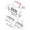 Toyota Dyna 150 1995-2001 Front Windshield Weatherstrip Seal