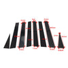 Nissan X-Trail Rogue Pillar Post Set Door Window Trim Covers (2008-2013)