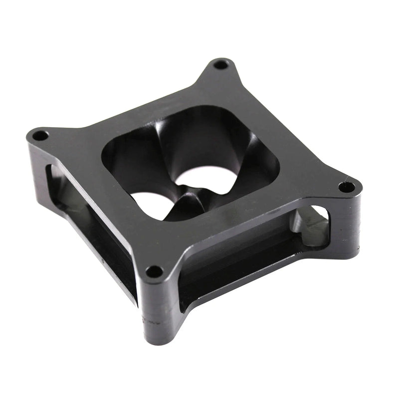 CNC Machined 4150 2" Aluminum Carburetor Spacer Square Bore (Fits All)