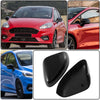 Ford Fiesta Driver & Passenger Side Mirror Cover Caps Gloss Black (2018-2024)