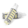 Car Door Lights 6 x 24V T10 1206 68 SMD LED White Bulbs