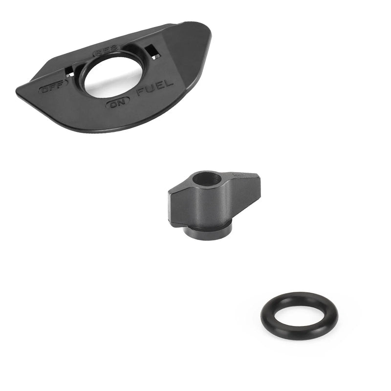 Honda TRX 450R 450ER Fuel Valve Tank Petcock + Lever + Fuel Mark Plate