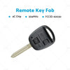 Toyota Corolla, RAV4, Tarago, Avensis, Verso Remote Car Key Fob