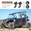 Polaris RZR S 4 800 2 x Hood Latch Toggles + Grommets Washers (2008–2014)