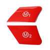 BMW 1 2 3 4 5 6 X5 Red Steering Wheel Mode Switch Button Cover