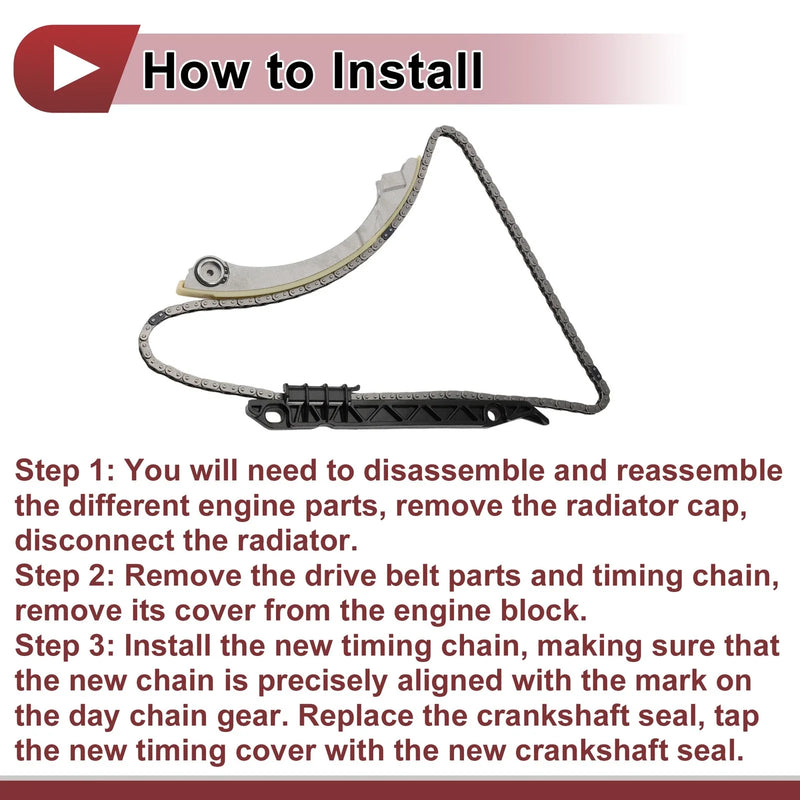 GMC Terrain Buick LaCrosse Regal Verano Timing Chain Kit