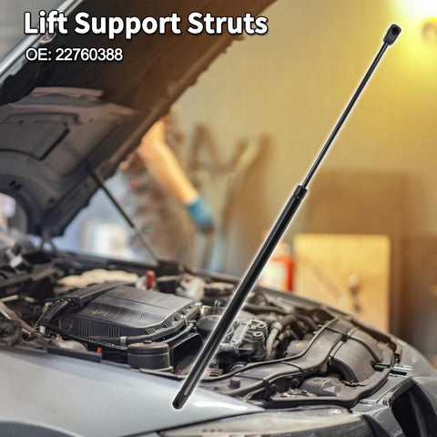Buick Enclave Chevrolet Traverse Front Hood Lift Supports Struts (2009–2023)