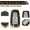 Ford Mondeo Silver TPU Silicone Key Fob Cover Case
