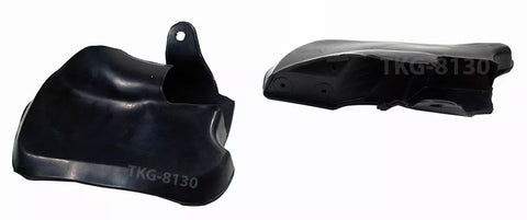 Isuzu D-Max 4 x Front Side Splash Guard Mud Flaps (2003-2011)