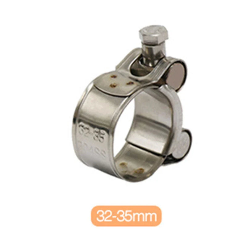 Motorcycle Stainless Steel Exhaust Pipe Clamp 40-43mm (Fits Various Models)