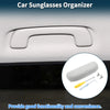 Porsche Cayenne Eyeglasses Holder Storage Box Suede Grey Sunglasses Case