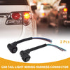 Fiat Ducato 2 x Car Tail Light Wiring Harness Connectors (2001-2016)