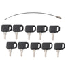 John Deere GT225, GT242, GX335 10 x Ignition Keys (2001-2009)