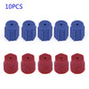 Vehicle 10 x AC System Cap Charging Port Service Cap Hi Low Side