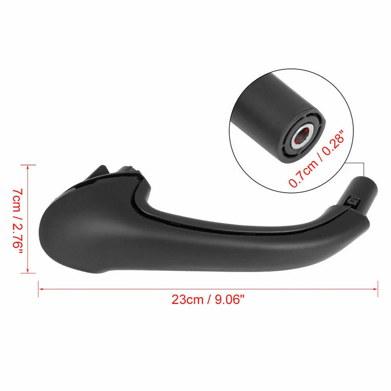 Mercedes Benz W203 C-Class 2 x Front Interior Door Handles Black (2001-2007)
