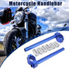 Motorcycle Set 33mm Motorcycle Handlebar Clip Ons Blue