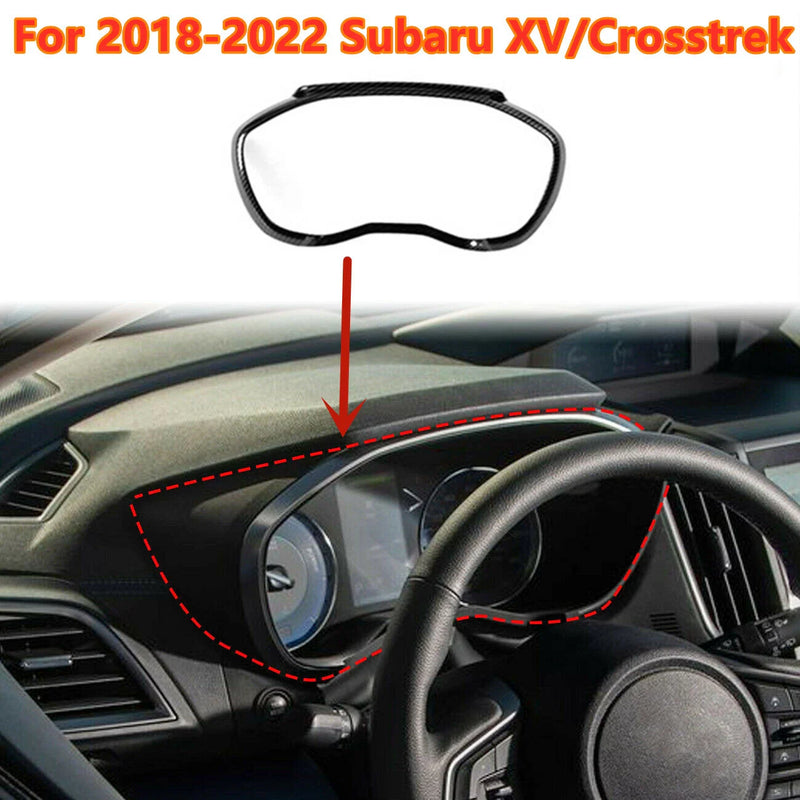 Subaru XV / Crosstrek Carbon Fiber Dashboard Frame Cover Trim