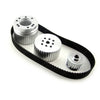Ford Small Block 302 351C Cleveland Gilmer & Belt Drive Pulley Kit