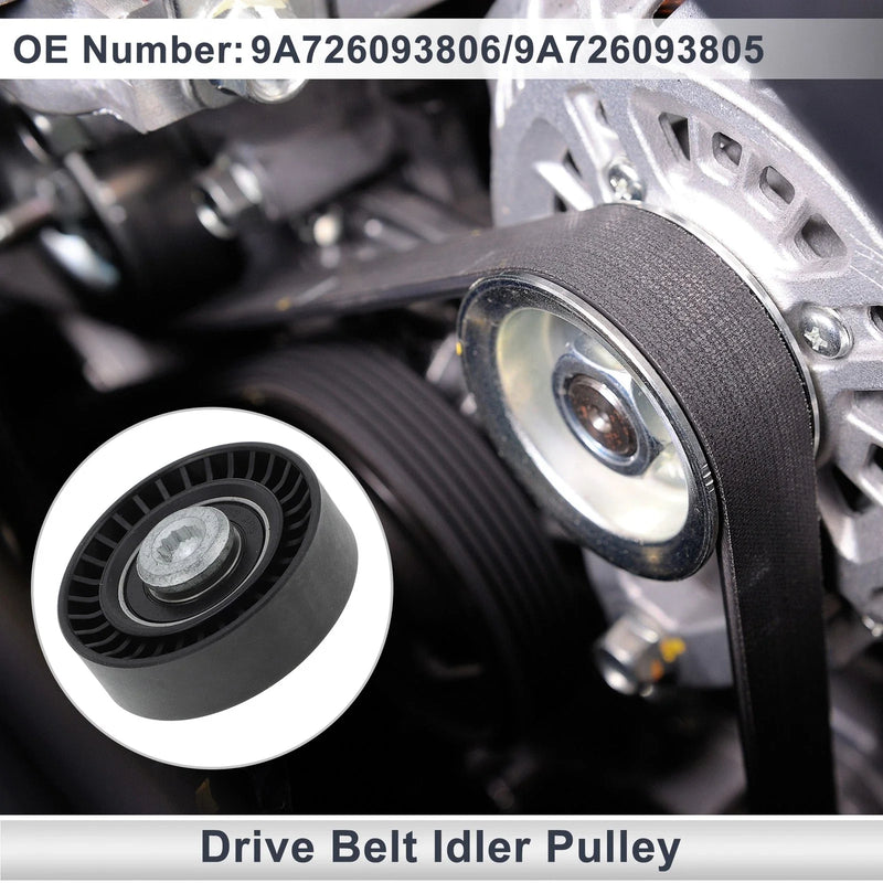 Porsche Cayenne Drive Belt Idler Pulley 1 Pcs Black (2020 - 2024)