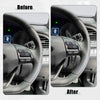 Hyundai Elantra Sport (2017-2019) Aluminum Black Steering Wheel Paddle Set