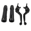 Yamaha MT-15 XSR155 Folding Black Brake Clutch Lever Grip Set (2018-2023)