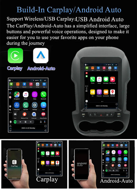 Ford Ranger 9.7" Android 11 Stereo Radio GPS (2011-2015)