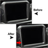 Jeep Wrangler JL Gladiator JT GPS Navigation Panel Cover Trim (2018-2023)