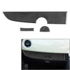 Fiat 500 3 x Co-pilot Dashboard Panel Covers Carbon Fiber (2012-2015)
