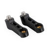 Motorcycle Right Hand Thread M10 x 1.5mm Plastic Extension Mirror